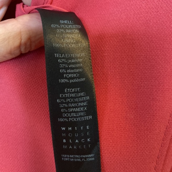 WHBM belted a-line dress size 4 - Picture 9 of 9